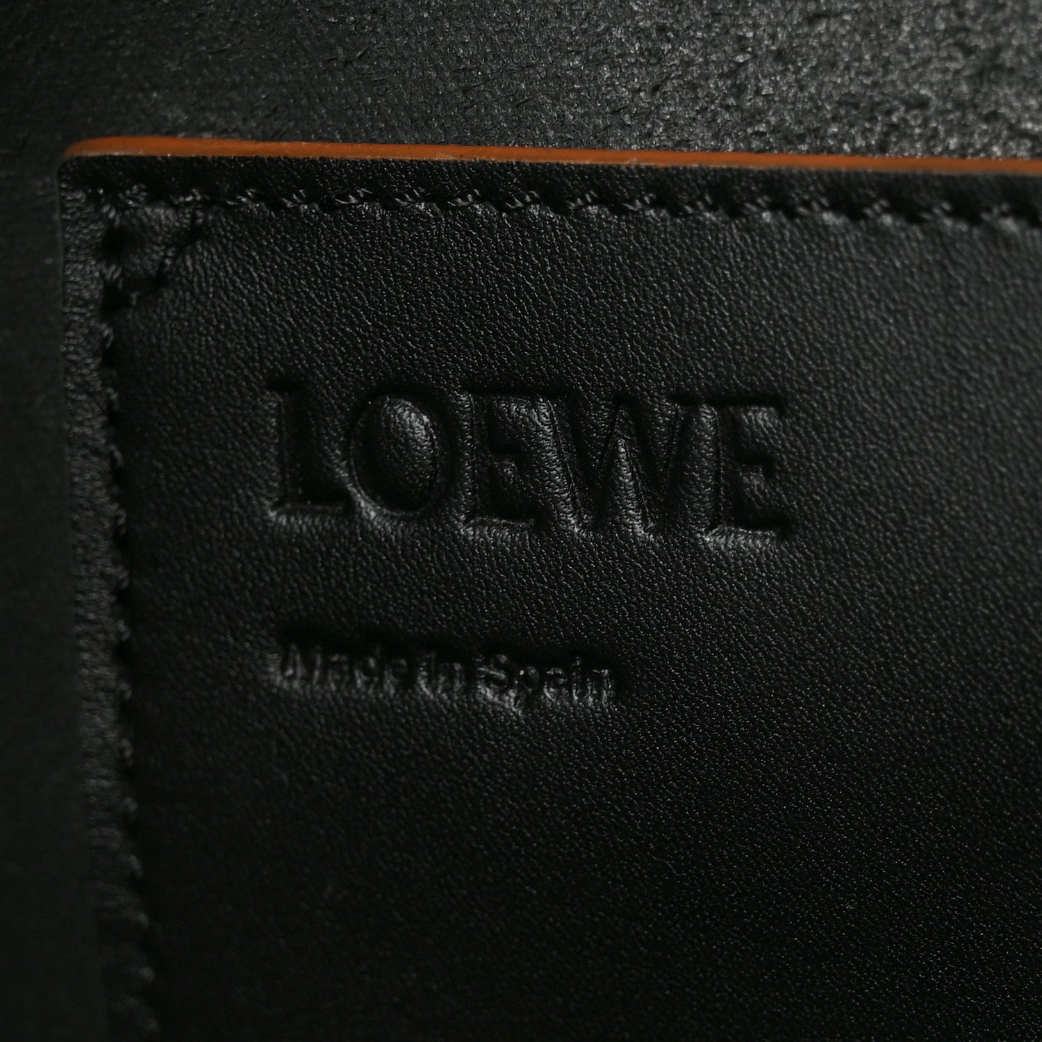 Loewe Calfskin Medium Balloon Bucket Bag Black Tan 6 of 9