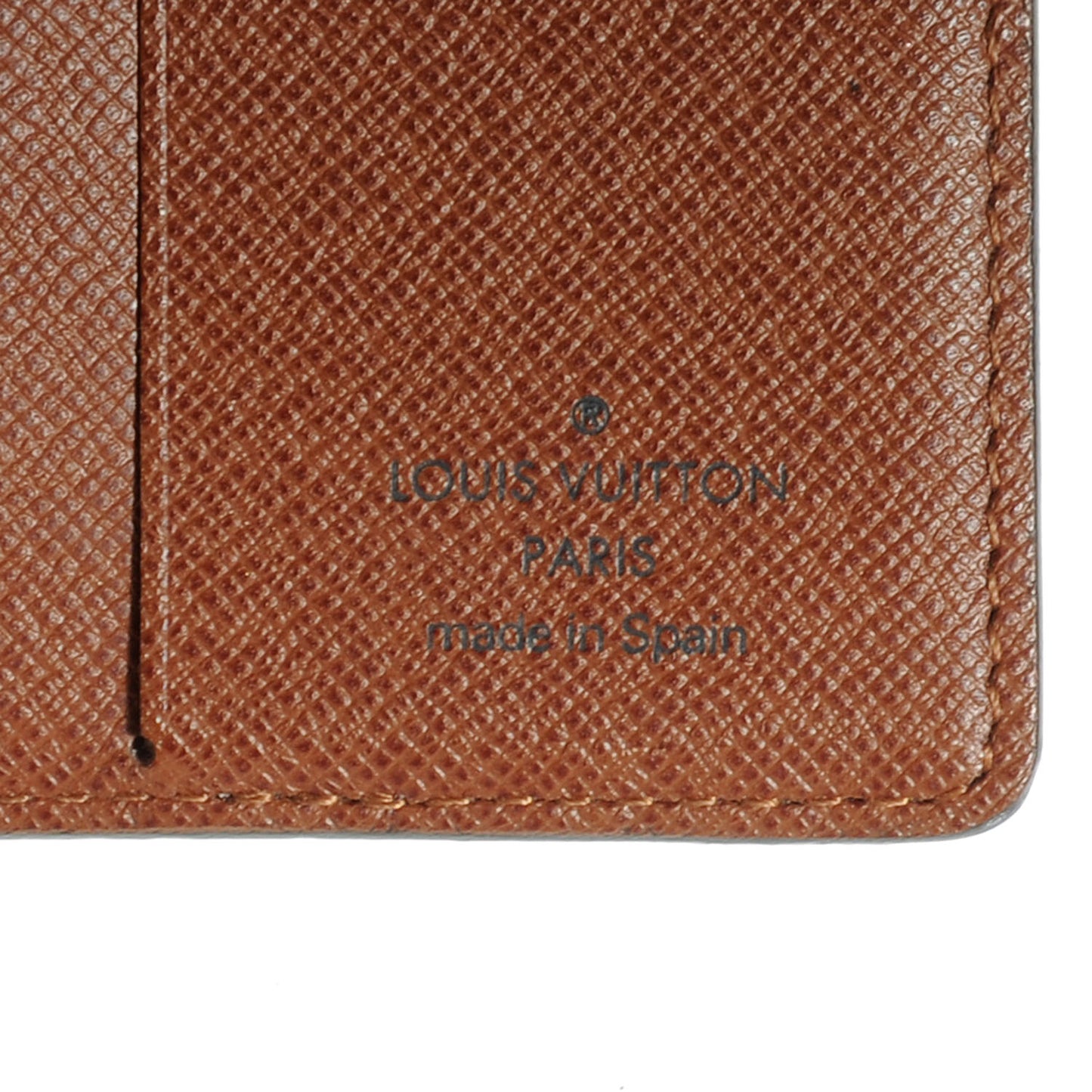 Monogram Mens Billfold Wallet 6 Credit Card Slots