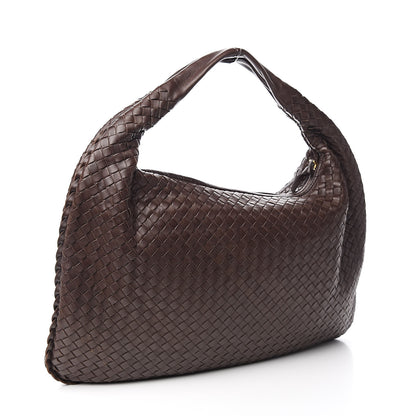 Bottega Veneta Nappa Intrecciato Large Veneta Hobo Ebano 3 of 10