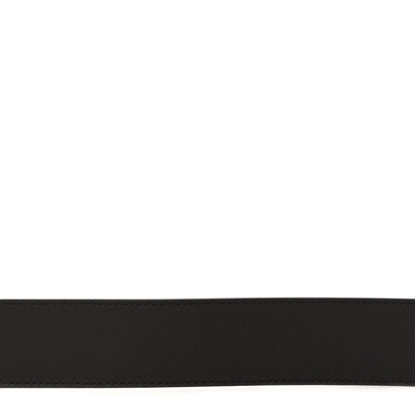 Textured Dollar Calfskin Double G 40mm Belt 95 38 Dark Cocoa