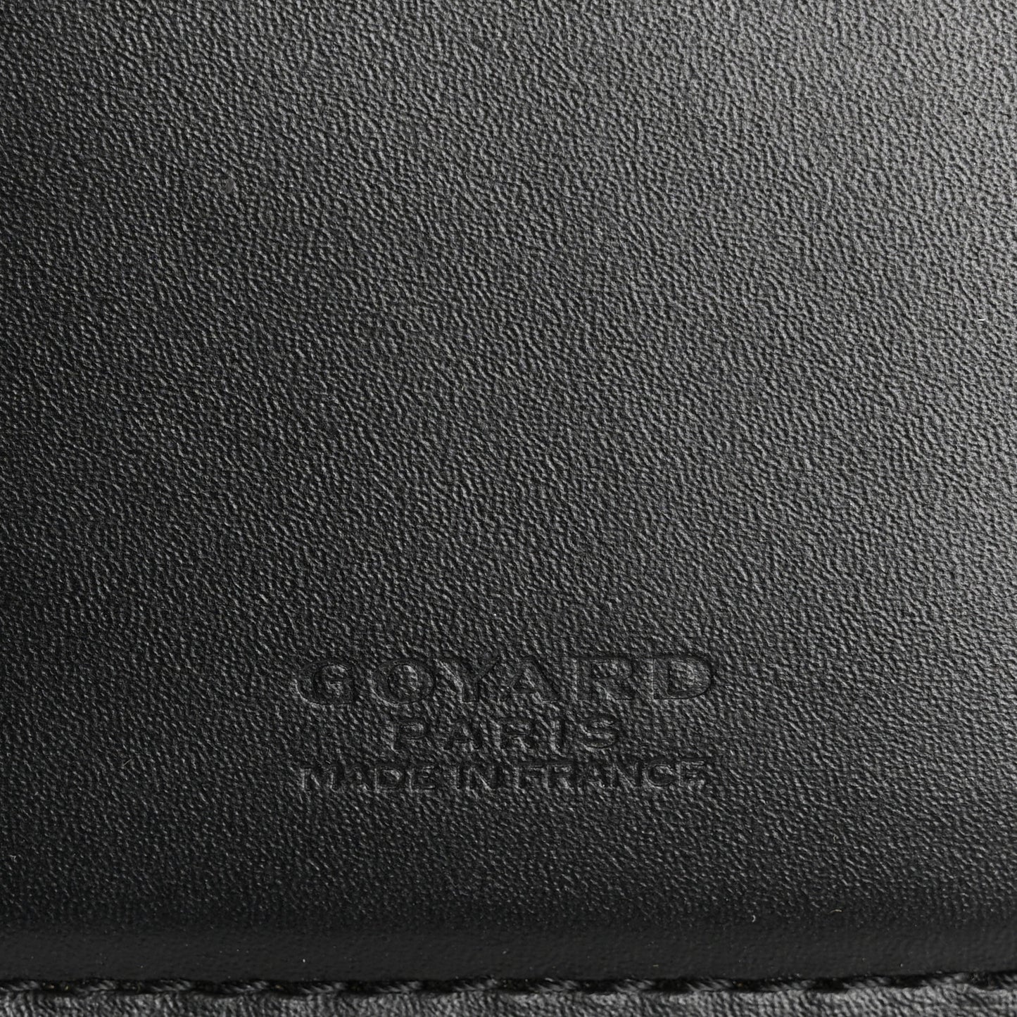 Goyardine Saint Pierre Card Holder Black