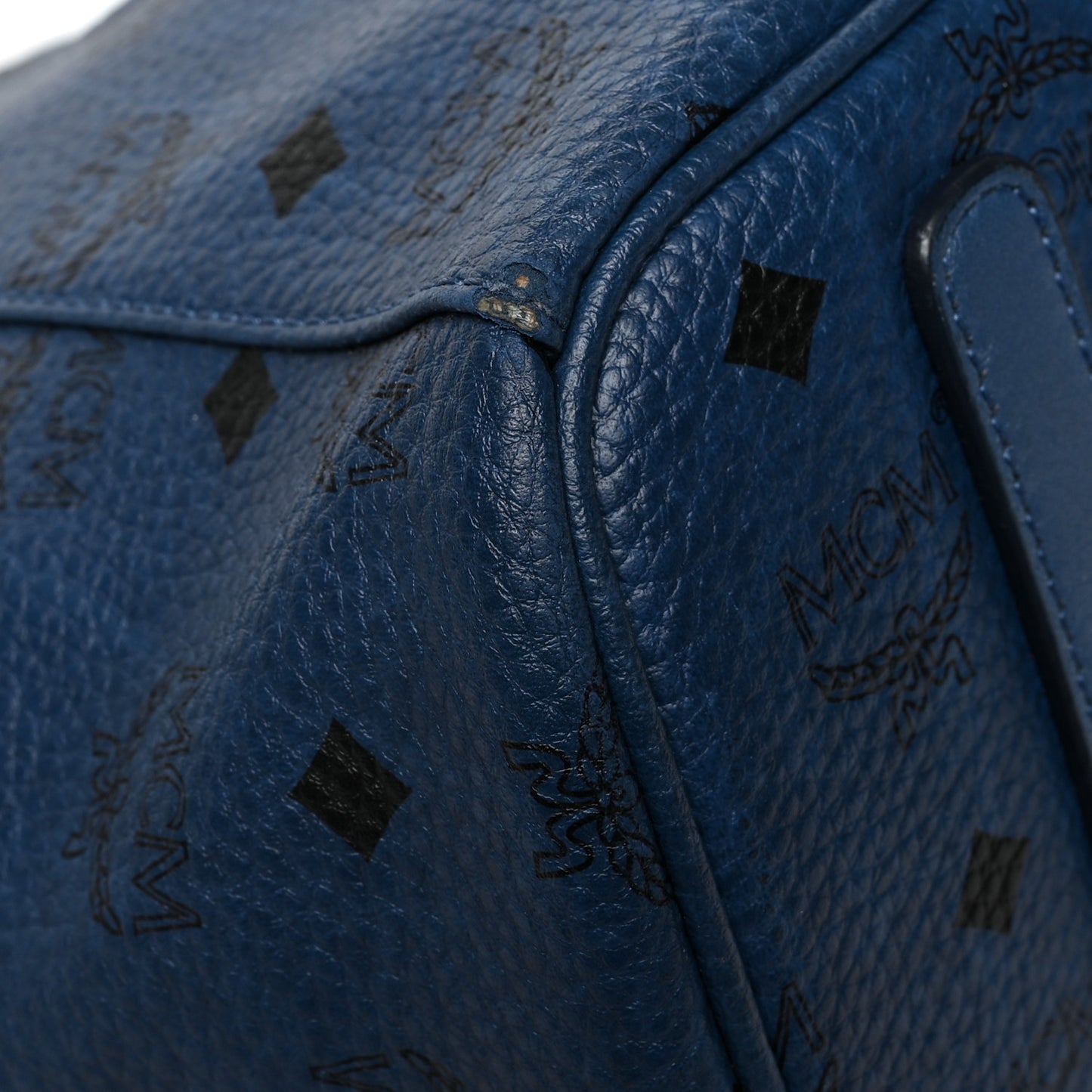 Visetos Medium Project Reversible Shopper Tote Blue