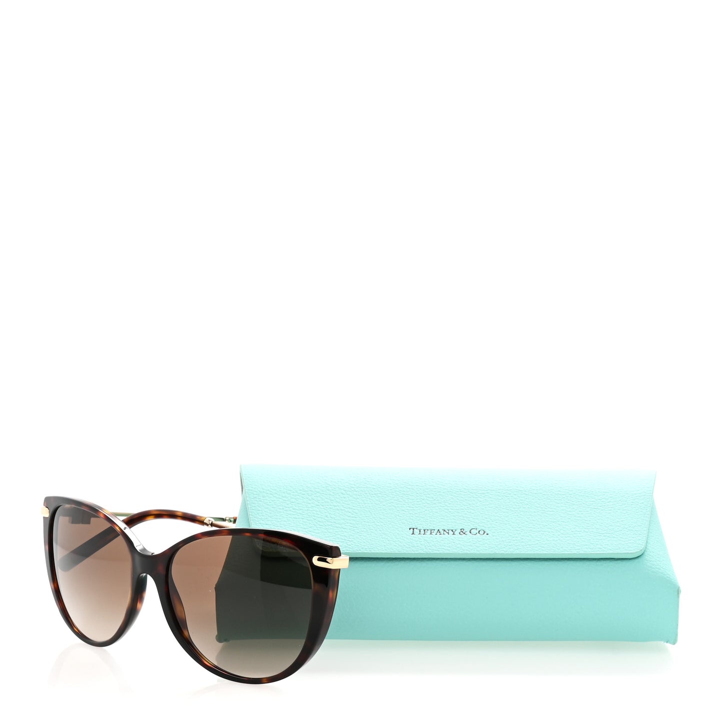 Acetate Metal Mother of Pearl T Wire Sunglasses TF4178 Havana Brown