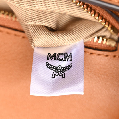 MCM Visetos Millie Wallet On Chain Cognac 7 of 12