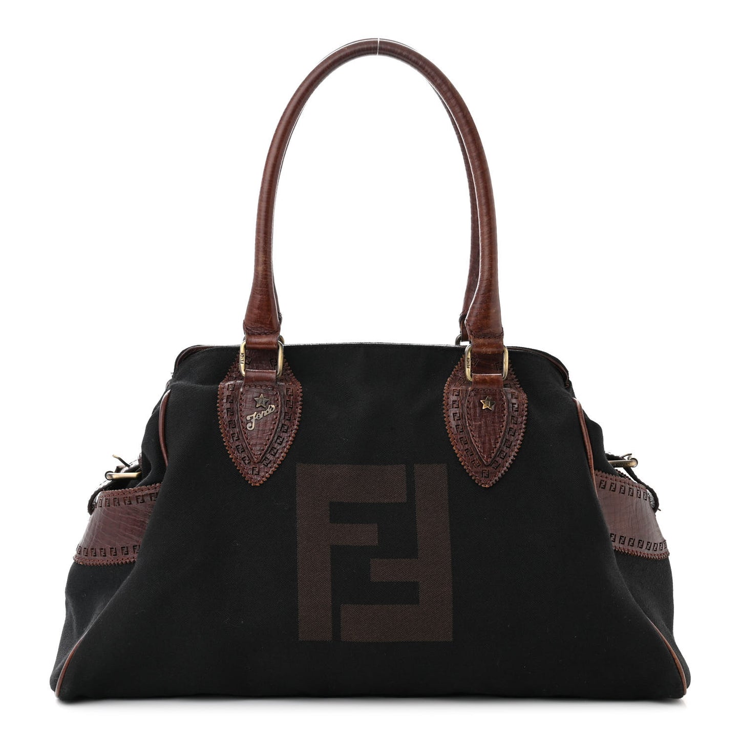 Canvas Bag De Jour Tote Black Tobacco