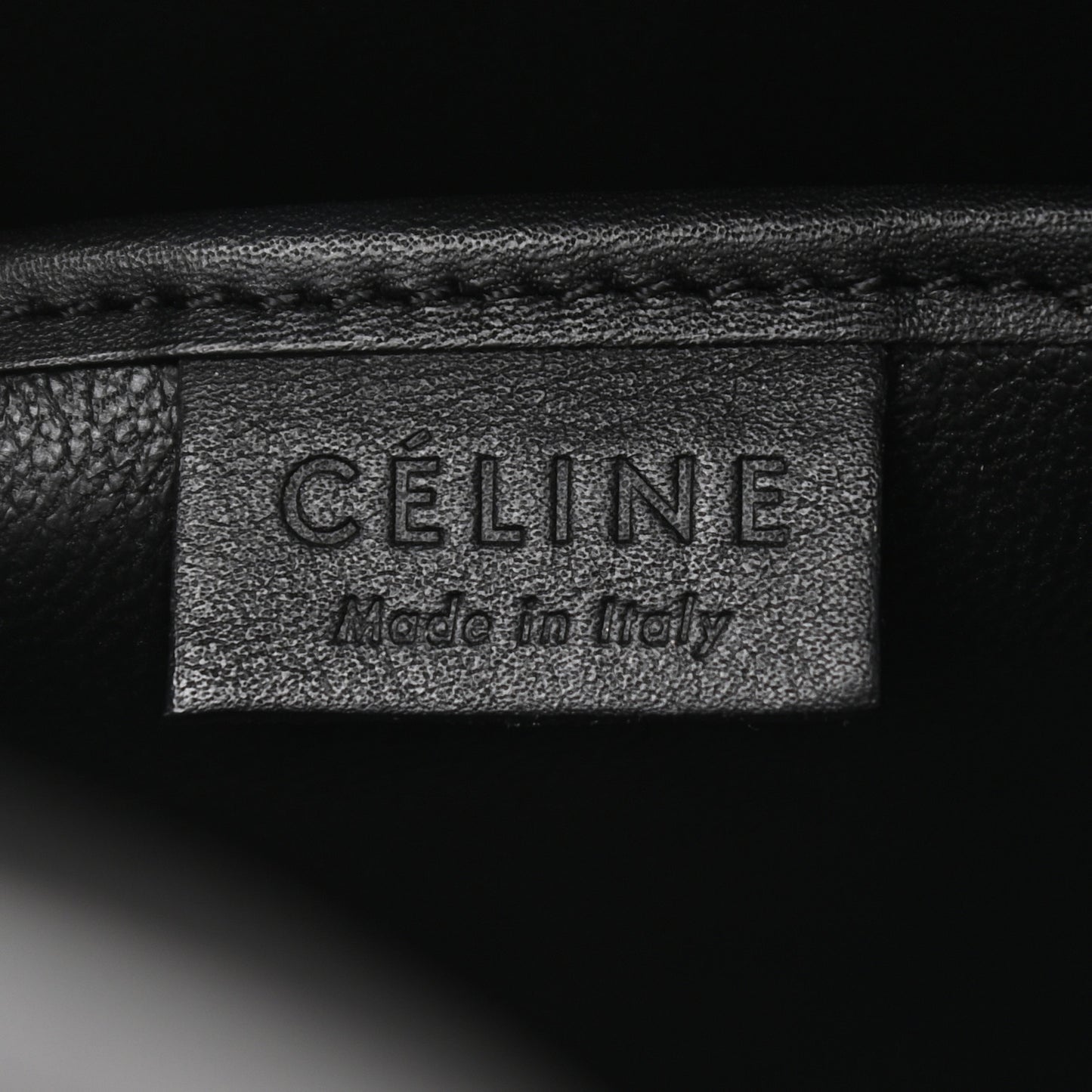 Smooth Calfskin Nano Luggage Black