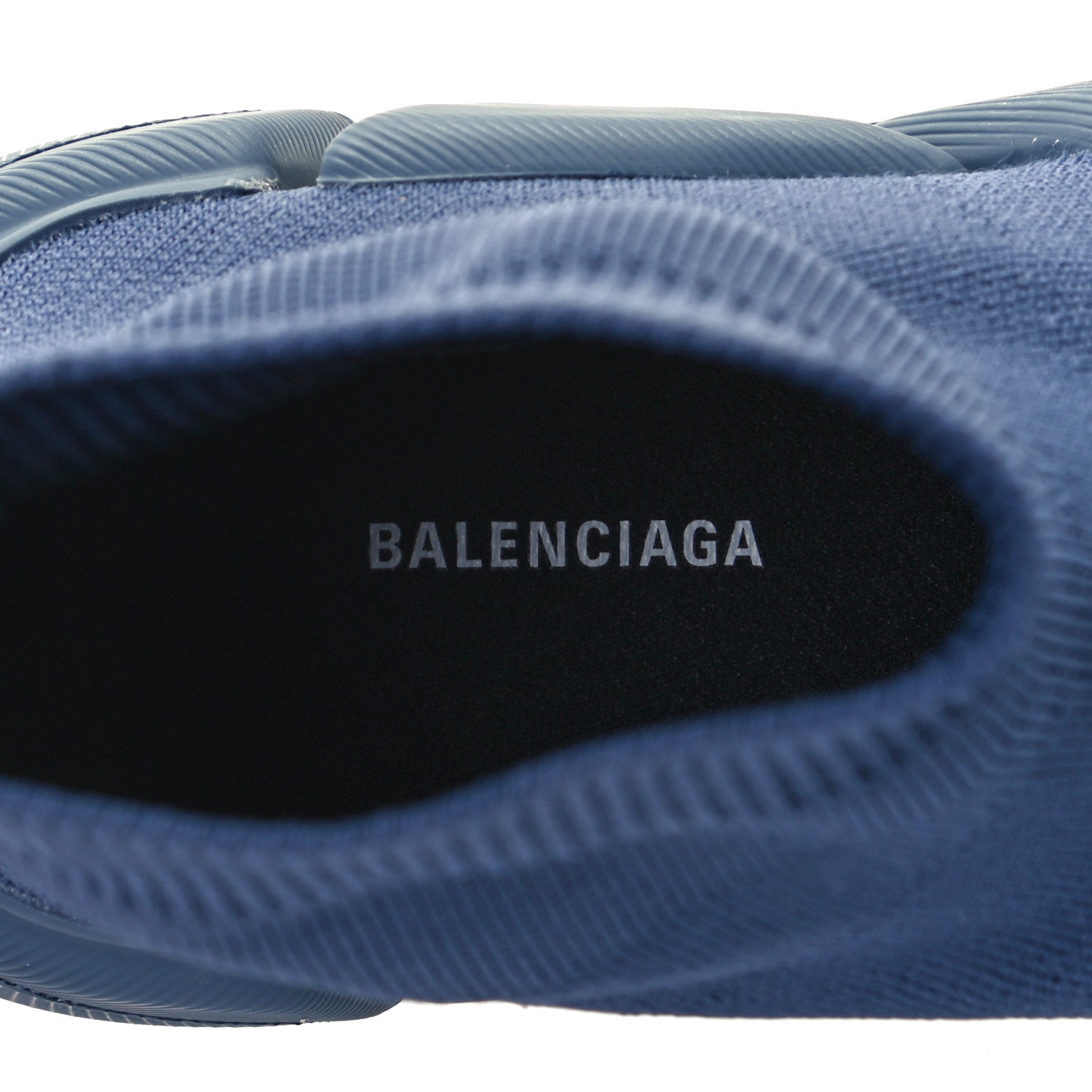 Balenciaga Technical 3D Recycled Knit Womens Speed 2.0 Sneakers 36 Monocolor Dark Navy 8 of 10