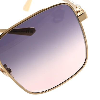 Christian Dior DiorCannage S1U Metal Sunglasses Gold 7 of 8