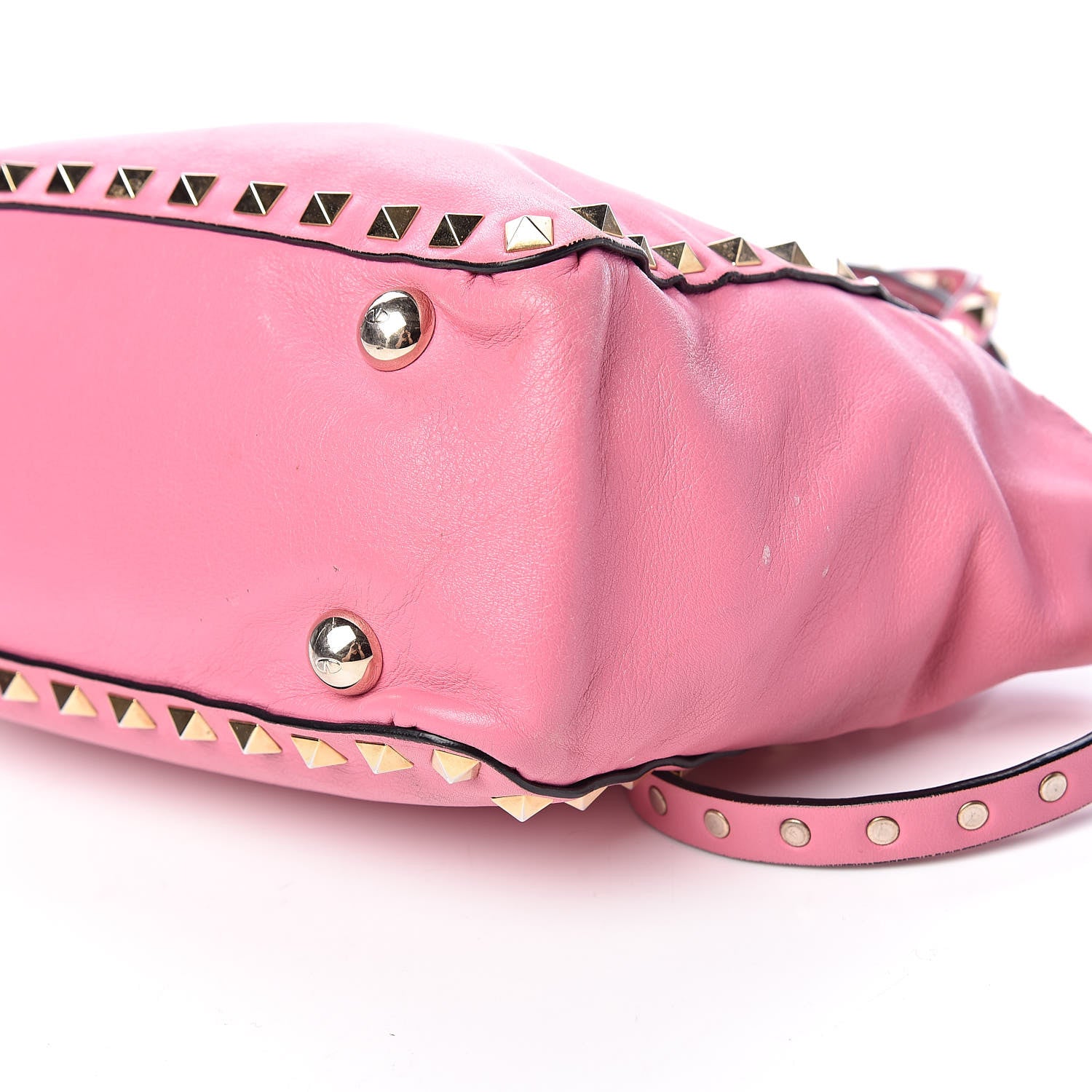 Valentino Garavani Vitello Mini Rockstud Tote Ninphea 13 of 17
