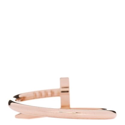 Cartier 18K Pink Gold Small Juste Un Clou Ring 53 6.25 3 of 6