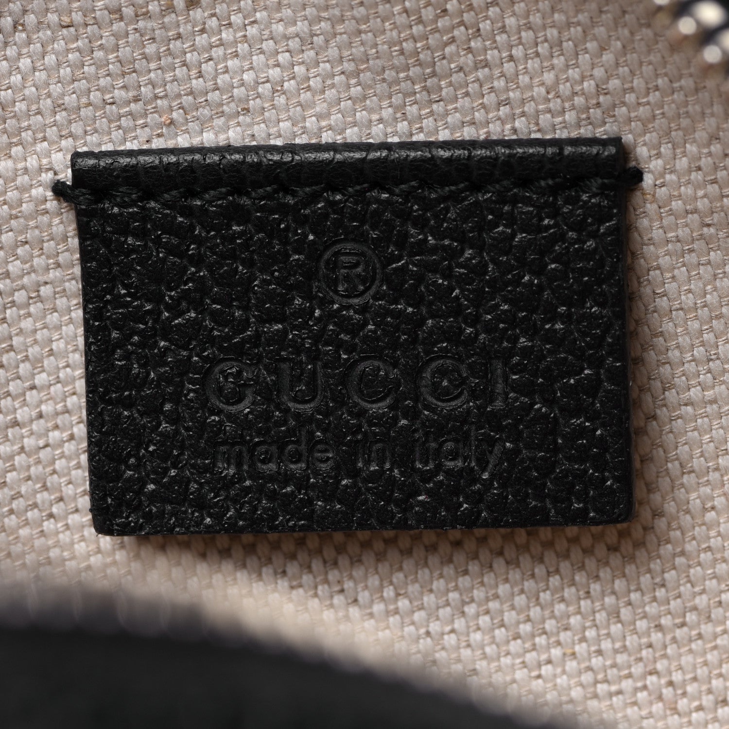 Gucci Monogram Multicolor Textured Calfskin Retro Interlocking G Round Shoulder Bag Red Blue 7 of 12