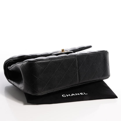 Chanel Lambskin Jumbo Double Flap Black 4 of 8