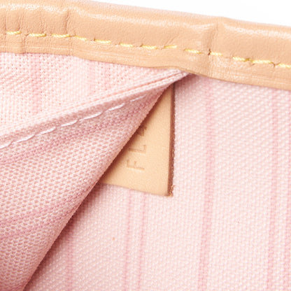 Louis Vuitton Damier Azur Neo Neverfull MM Rose Ballerine 8 of 8