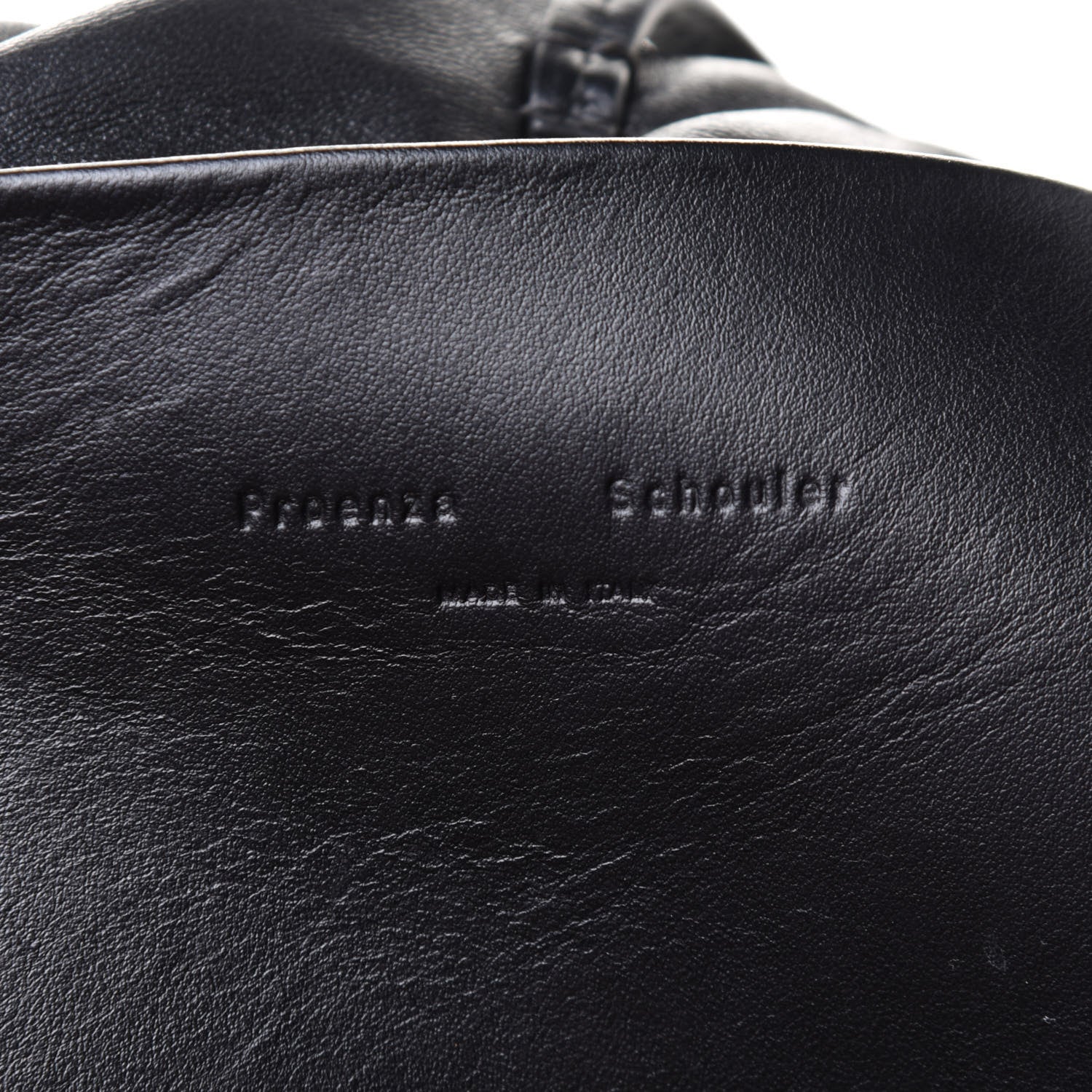 Proenza Schouler Lambskin Large Puffy Tobo Tote Black 6 of 13