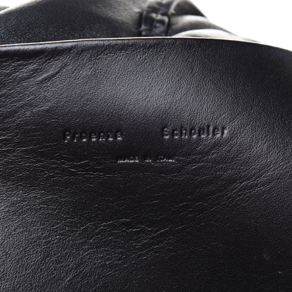 Proenza Schouler Lambskin Large Puffy Tobo Tote Black 6 of 13