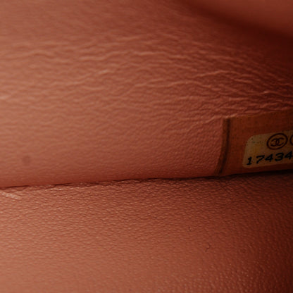 Chanel Patent Quilted Jumbo Double Flap Pink 7 of 7