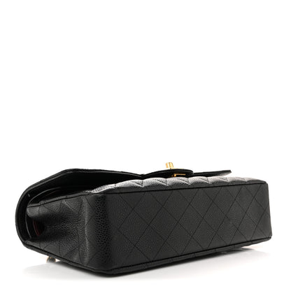 Chanel Caviar Quilted Medium Double Flap Black 4 of 11