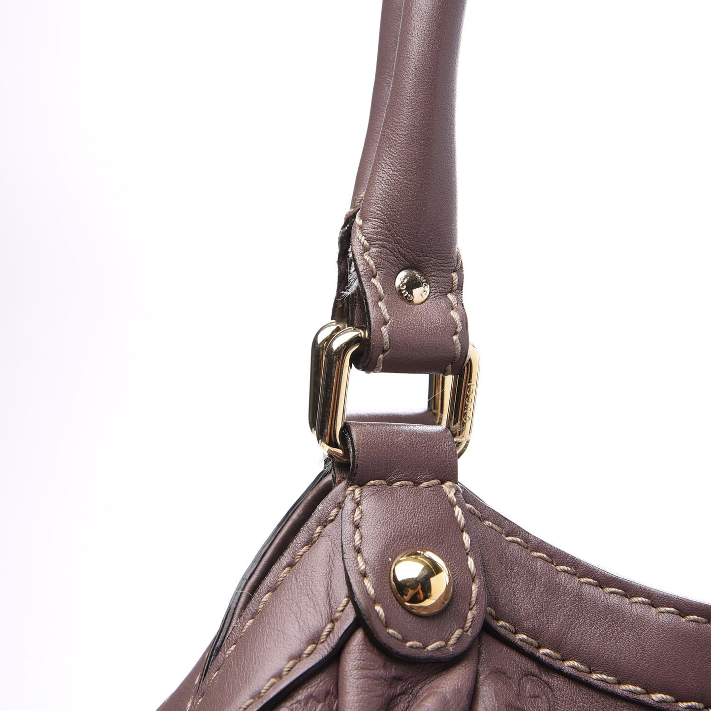 Guccissima Large Sukey Tote Mauve