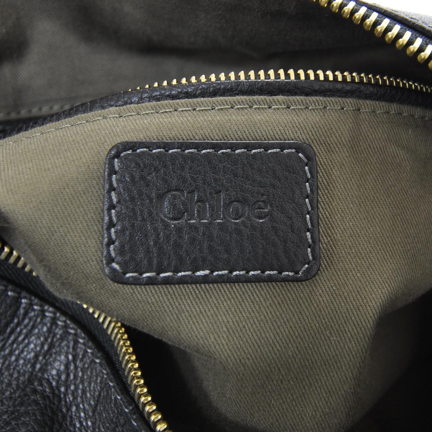 Chloe Leather Marcie Hobo Black 7 of 10