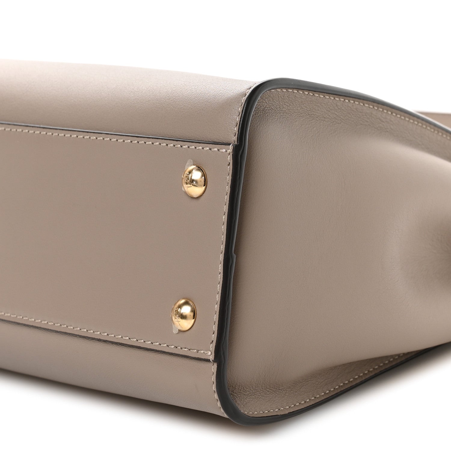 Fendi Vitello Seta Plexiglass Tortoise Medium Peekaboo Iconic