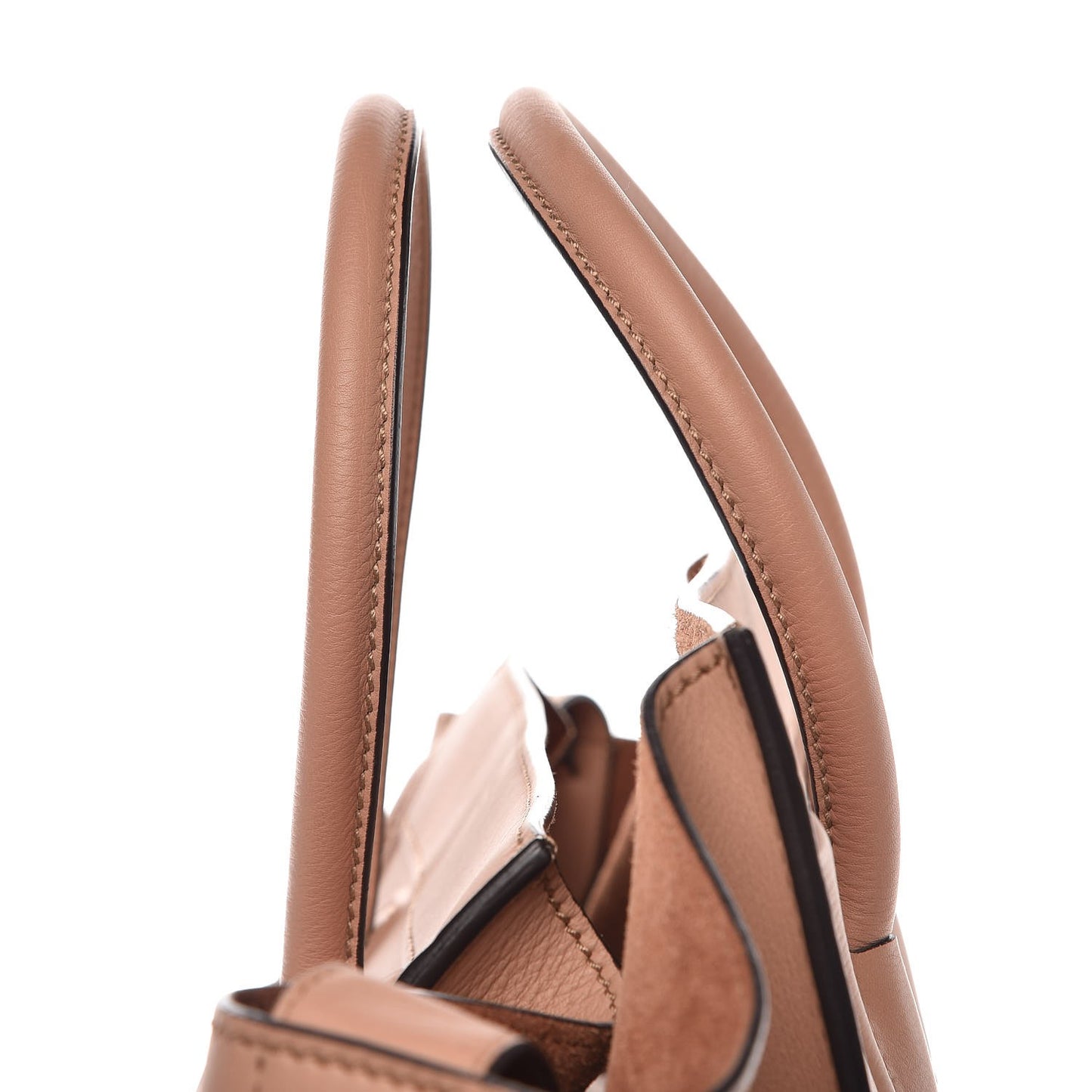 Supple Calfskin Medium Phantom Luggage Flesh