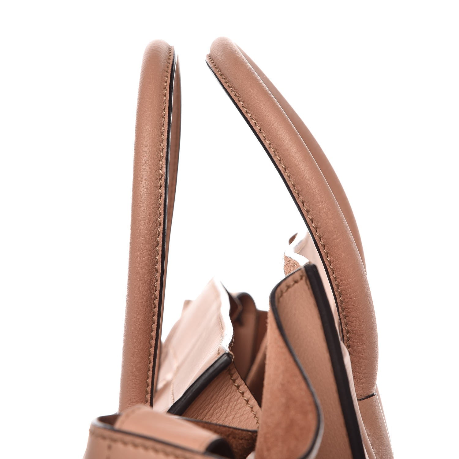 Celine Supple Calfskin Medium Phantom Luggage Flesh 12 of 13