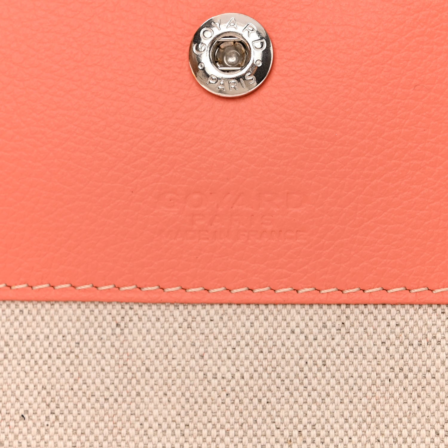 Goyard Goyardine Net Aligre Tote Coral 7 of 10