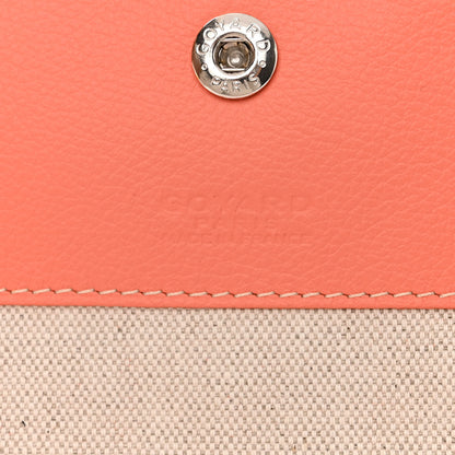 Goyard Goyardine Net Aligre Tote Coral 7 of 10