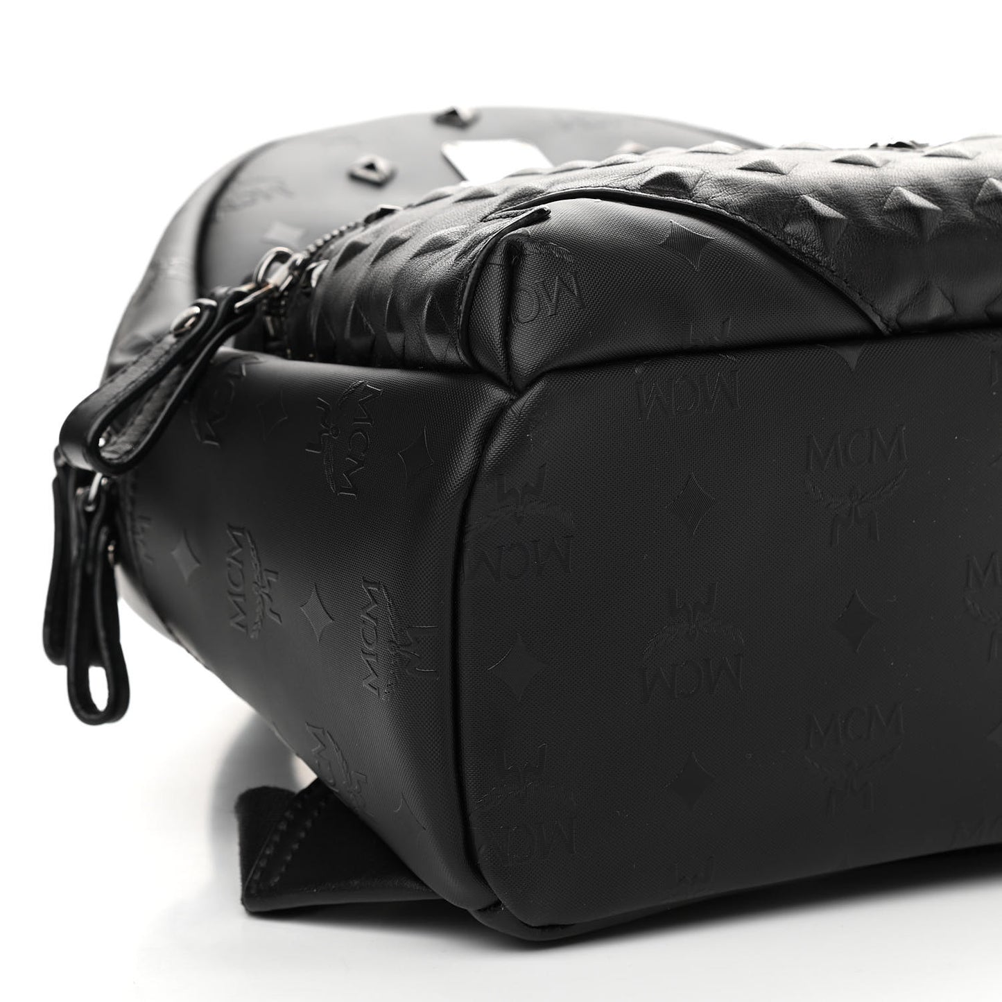 Visetos Crystals Studded Stark Small Backpack Black