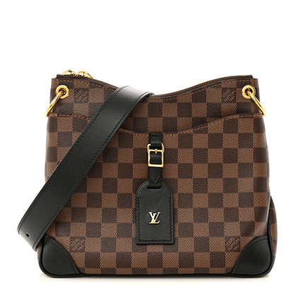Louis Vuitton Damier Ebene Odeon PM Black 1 of 12
