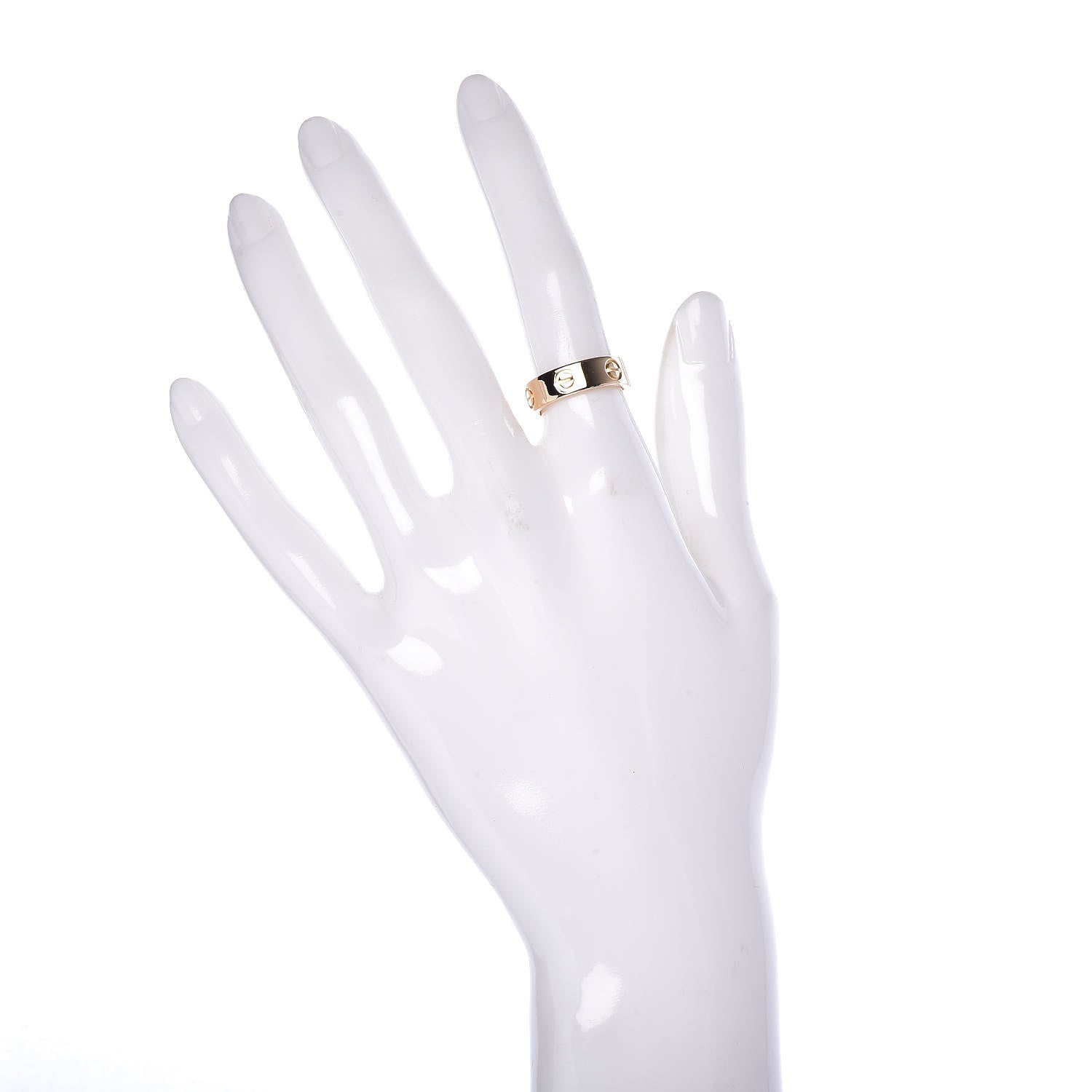 Cartier 18K Yellow Gold 5.5mm LOVE Ring 50 5.25 2 of 4
