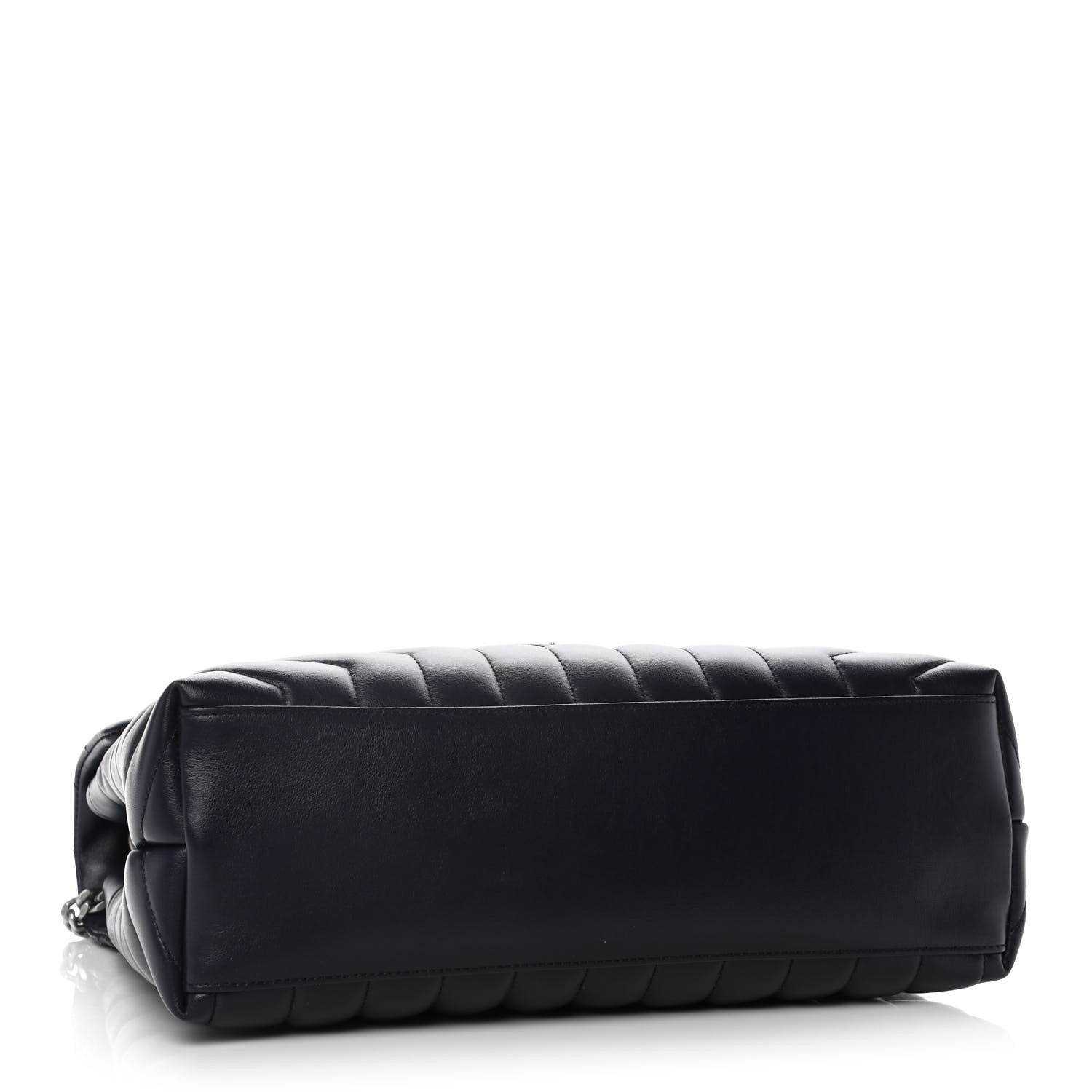 Saint Laurent Calfskin Y Quilted Monogram Medium Loulou Chain Satchel Medium Blue 4 of 11