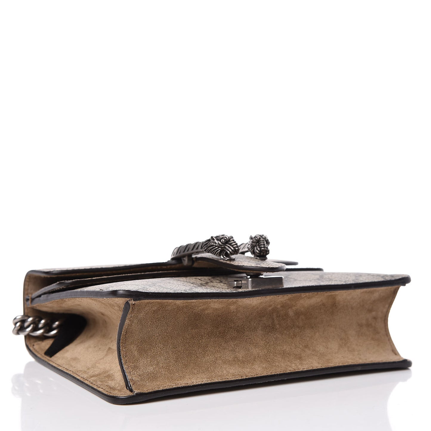 GG Supreme Monogram Mini Dionysus Shoulder Bag Taupe