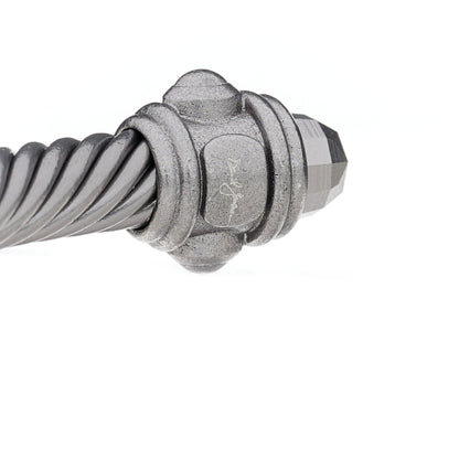 David Yurman Aluminum 5mm Renaissance Bracelet Darkened Silver 4 of 4