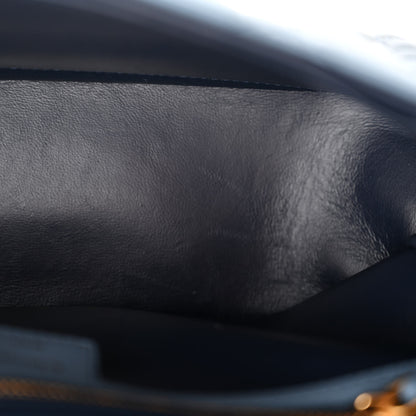 Christian Dior Lambskin Cannage Gradient Large Caro Bag Indigo Blue 12 of 15