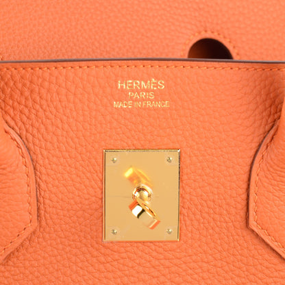 Hermes Togo Birkin 35 Orange 6 of 17