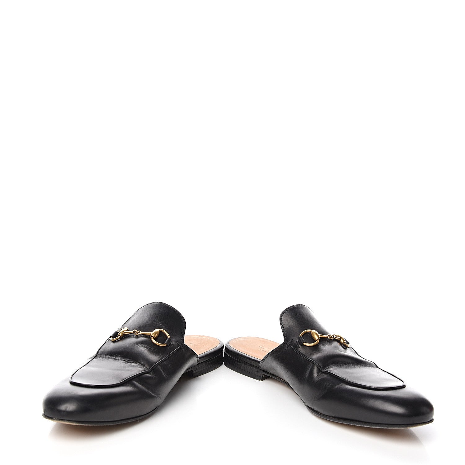 Gucci Calfskin Womens Princetown Slippers 41 Black 5 of 11