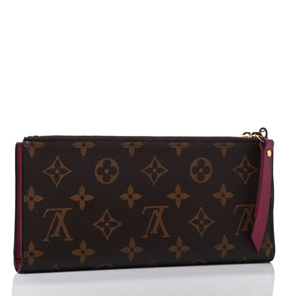 Louis Vuitton Monogram Adele Wallet Fuchsia 2 of 4
