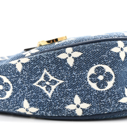 Louis Vuitton Monogram Jacquard Denim Loop Bleu 8 of 9