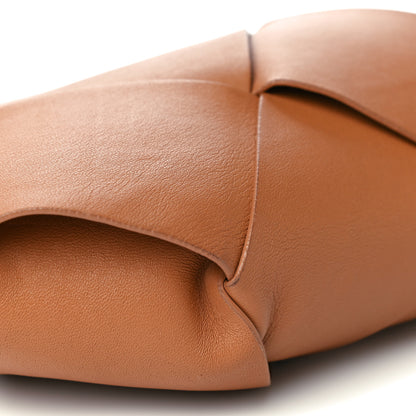 Bottega Veneta Nappa Maxi Blown Up Intrecciato Pouch Clutch Caramel 11 of 24