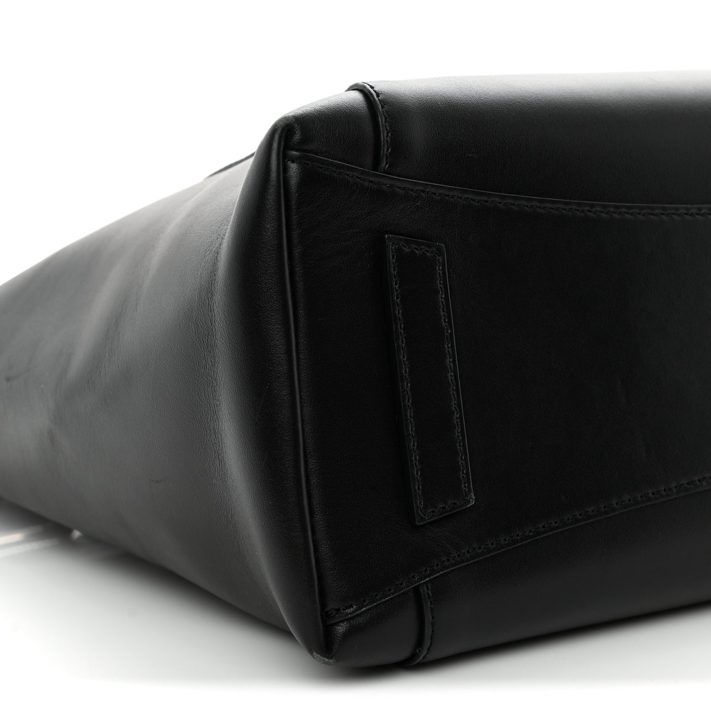 Box Calfskin Small Antigona Sport Top Handle Bag  Black