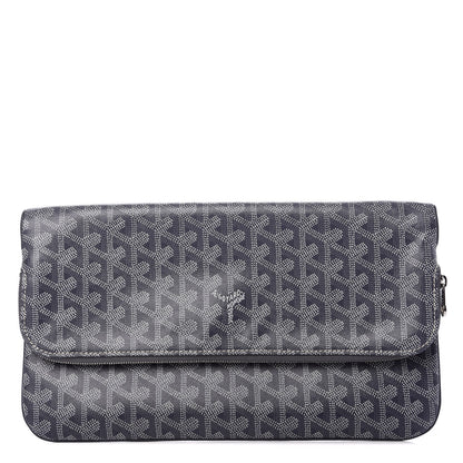 Goyard Goyardine Sainte Marie Soft Clutch Grey 1 of 8