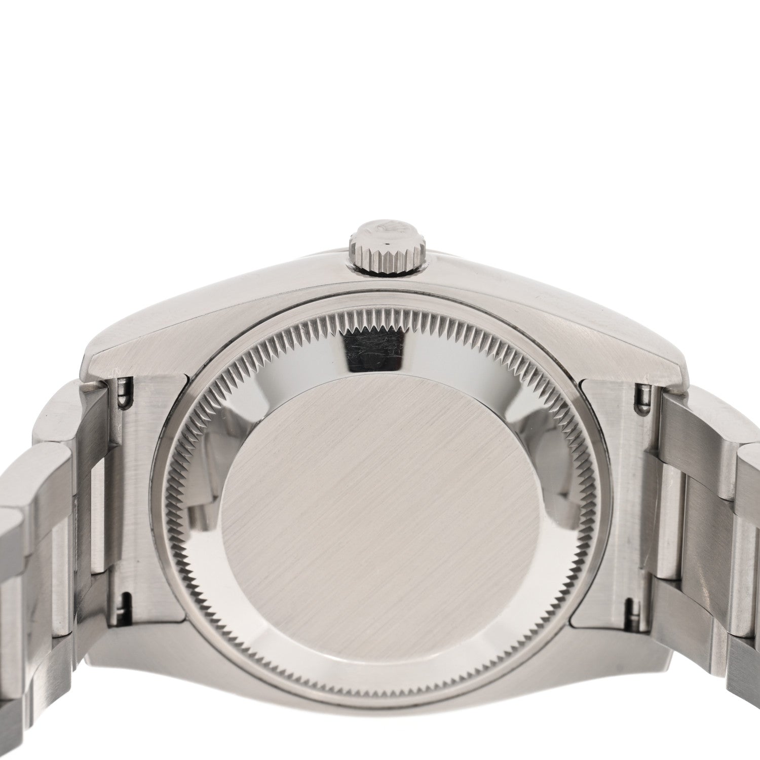 Rolex Stainless Steel 34mm Oyster Perpetual Watch Blue 114200 4 of 4