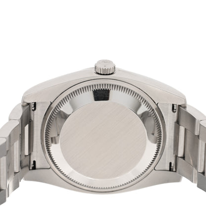 Rolex Stainless Steel 34mm Oyster Perpetual Watch Blue 114200 4 of 4