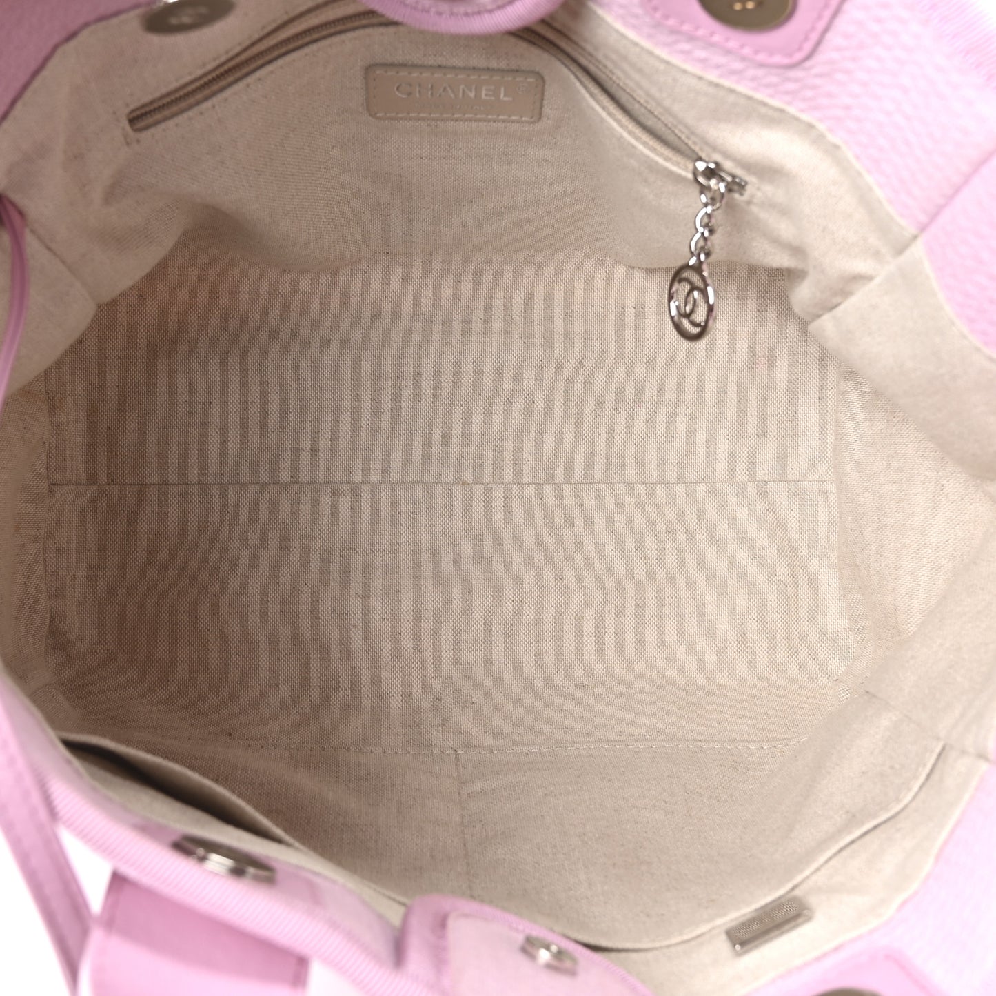 Mixed Fibers Small Deauville Tote Pink