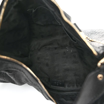 Gucci Guccissima Medium Sukey Hobo Black 5 of 10