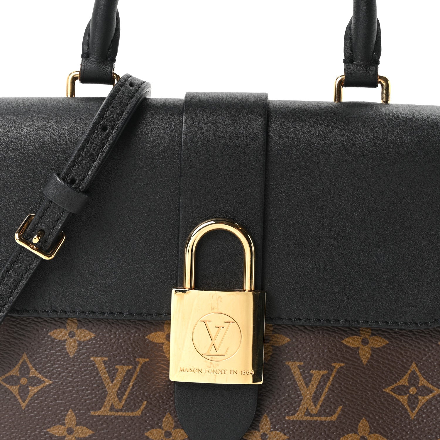 Louis Vuitton Monogram Locky BB Black 7 of 9
