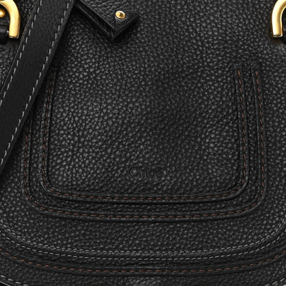Chloe Calfskin Small Marcie Satchel Black 8 of 11