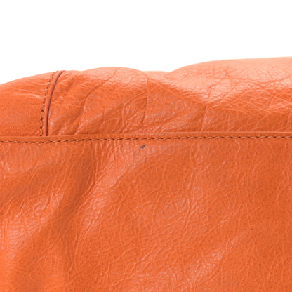 Balenciaga Agneau Giant 12 Gold Hardware Part Time Tangerine 11 of 13