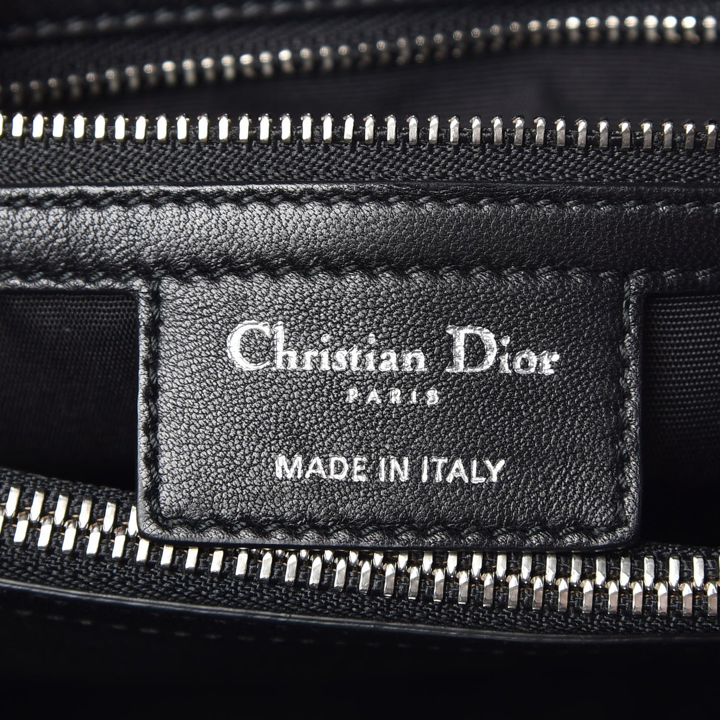 Lambskin Cannage Small Dior Soft Shopping Tote Black